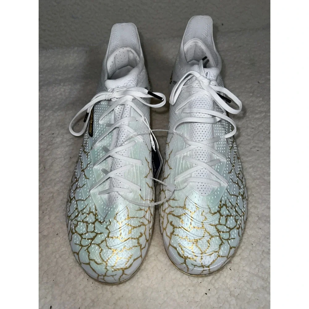 NWT Skechers SKX_01 Hyper Burst Pro Soccer Cleats Mens 13 White Gold 252021 WBGD